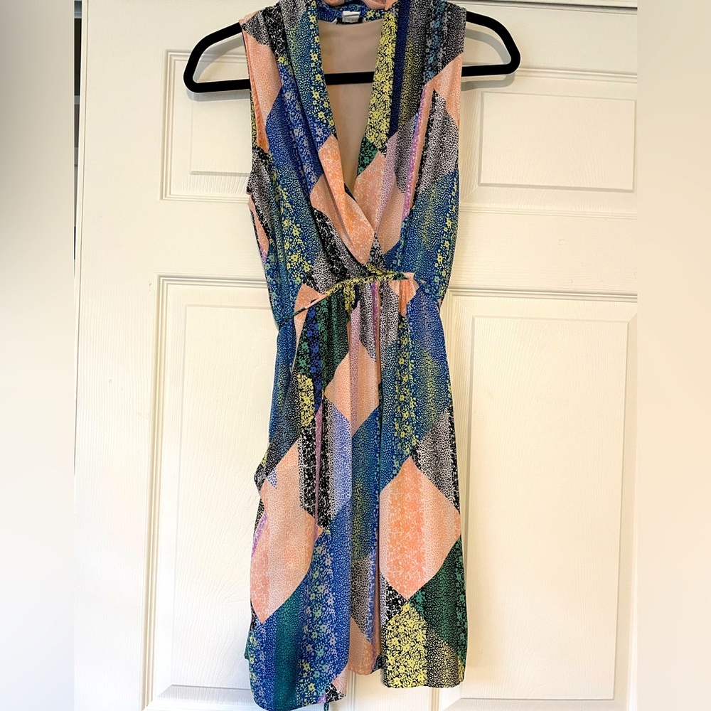 Bar III multicolored dress, size M